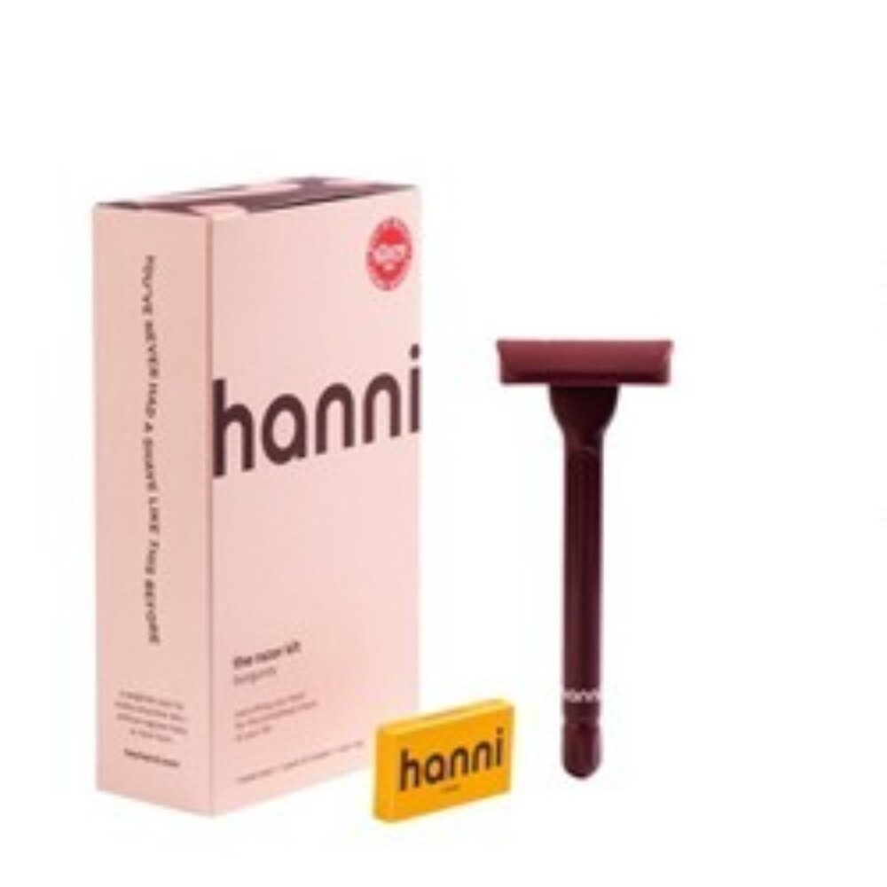 Hanni The Weighted Razor Kit - Burgundy